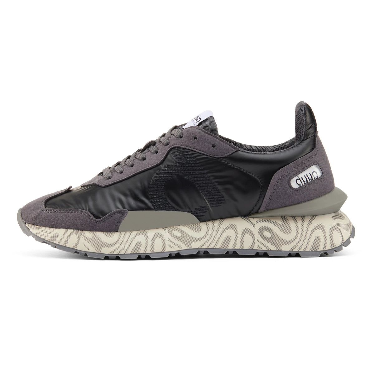 DUUO Sensei Moon 100 en Color Negro, svart sneakers unisex hos Tascón