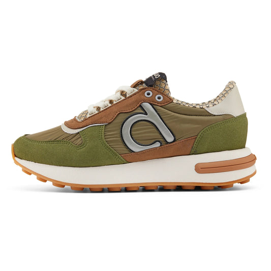 Sneakers de la marca duuo unisex modelo slow solid 06 en color caqui