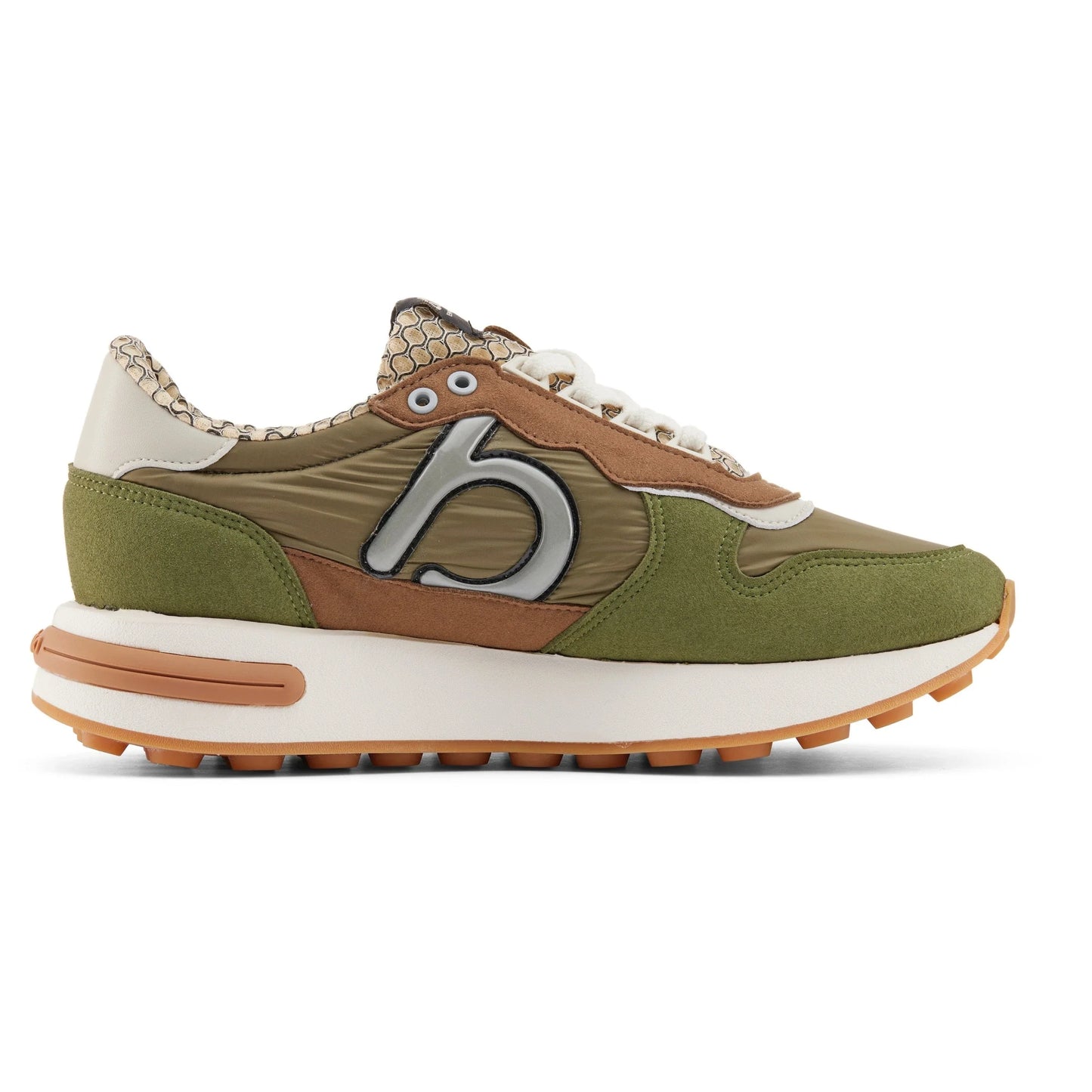 Sneakers de la marca duuo unisex modelo slow solid 06 en color caqui