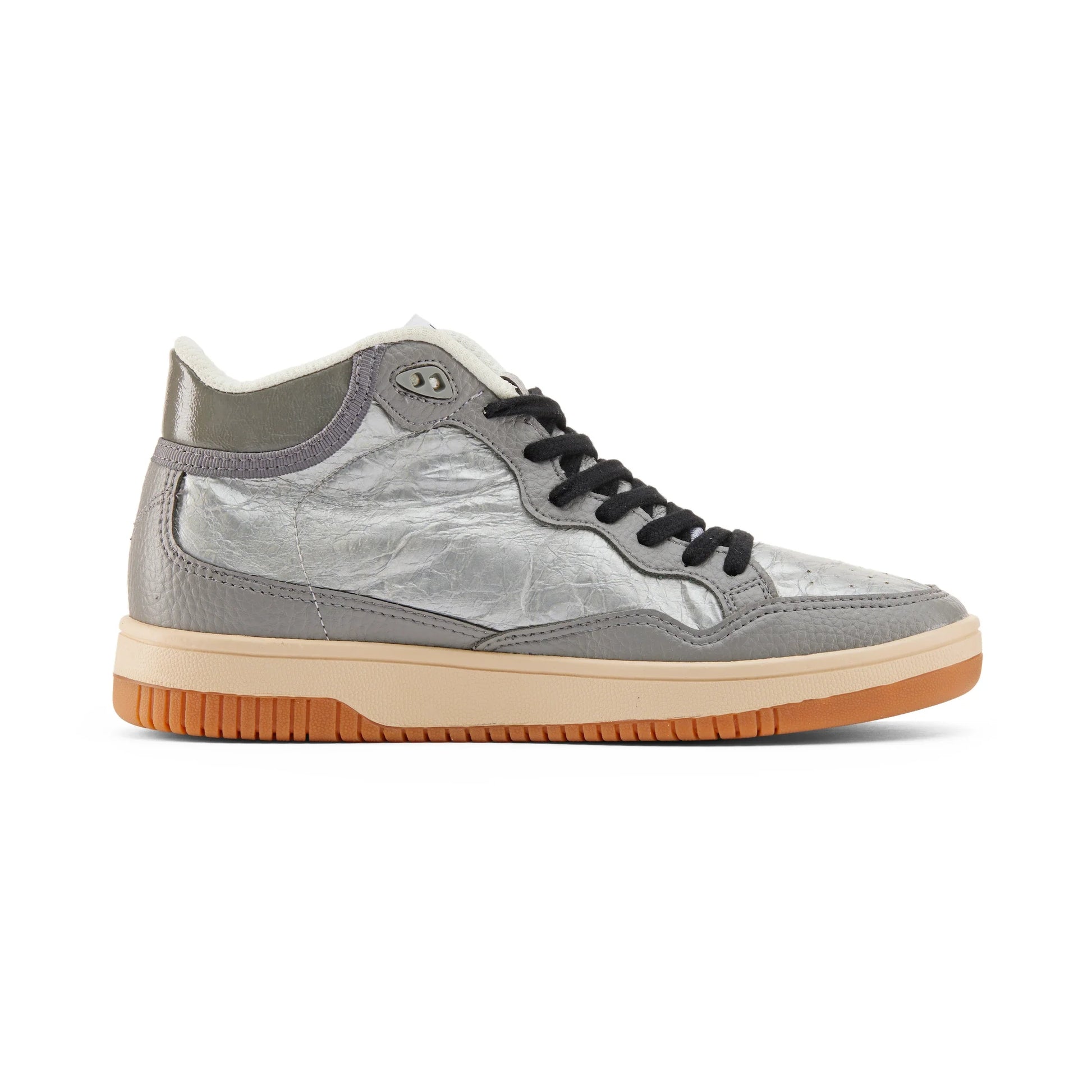 Sneakers de la marca duuo para mujer modelo gran slam yannik 33 en color plateado