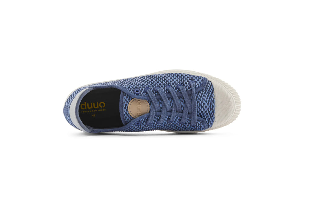 DUUO COL 140 (washed Marino 80) AZUL: blauw sneakers unisex