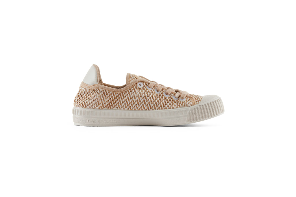 DUUO COL 144 (washed Arena 1) Beige: بيج سنيكرز للجنسين