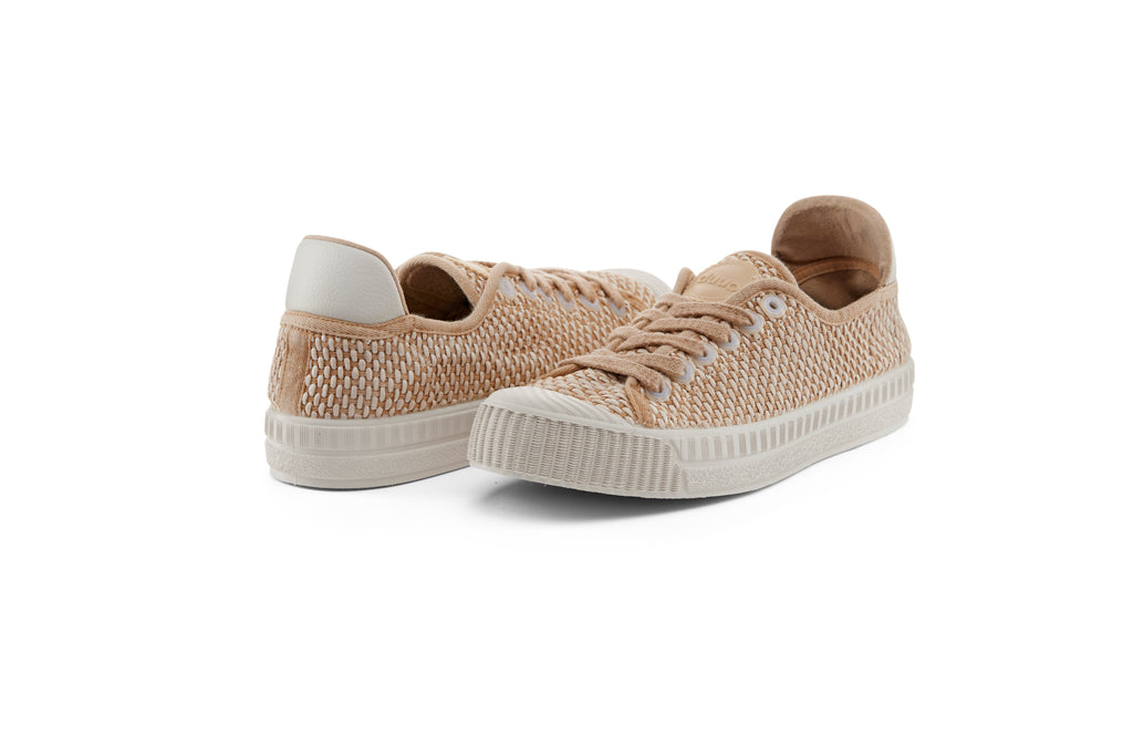 DUUO COL 144 (washed Arena 1) Beige: بيج سنيكرز للجنسين