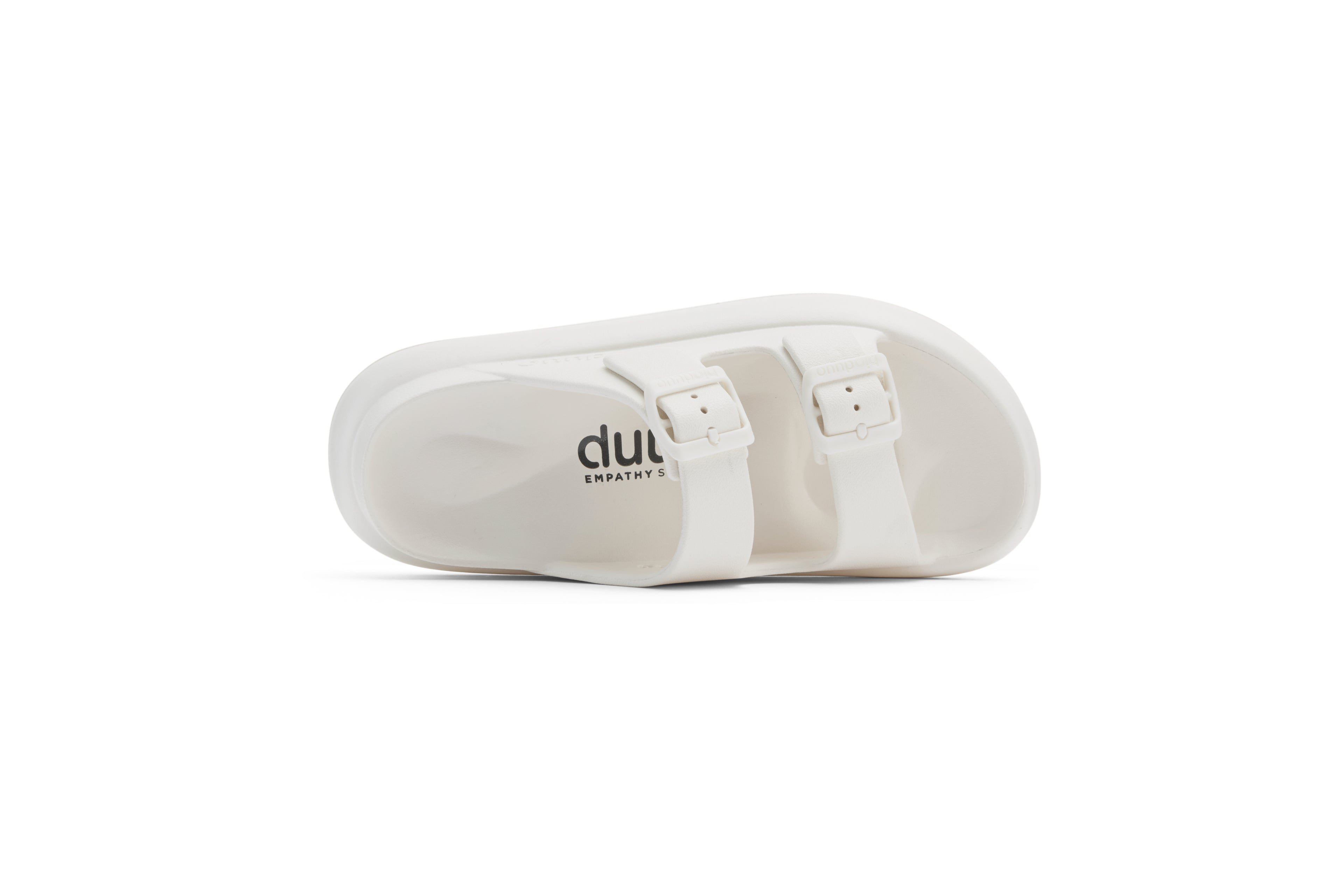 DUUO EVA Curvi: أبيض شبشب للنساء