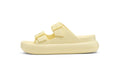 DUUO EVA Curvi 22: amarillo slippers voor dames