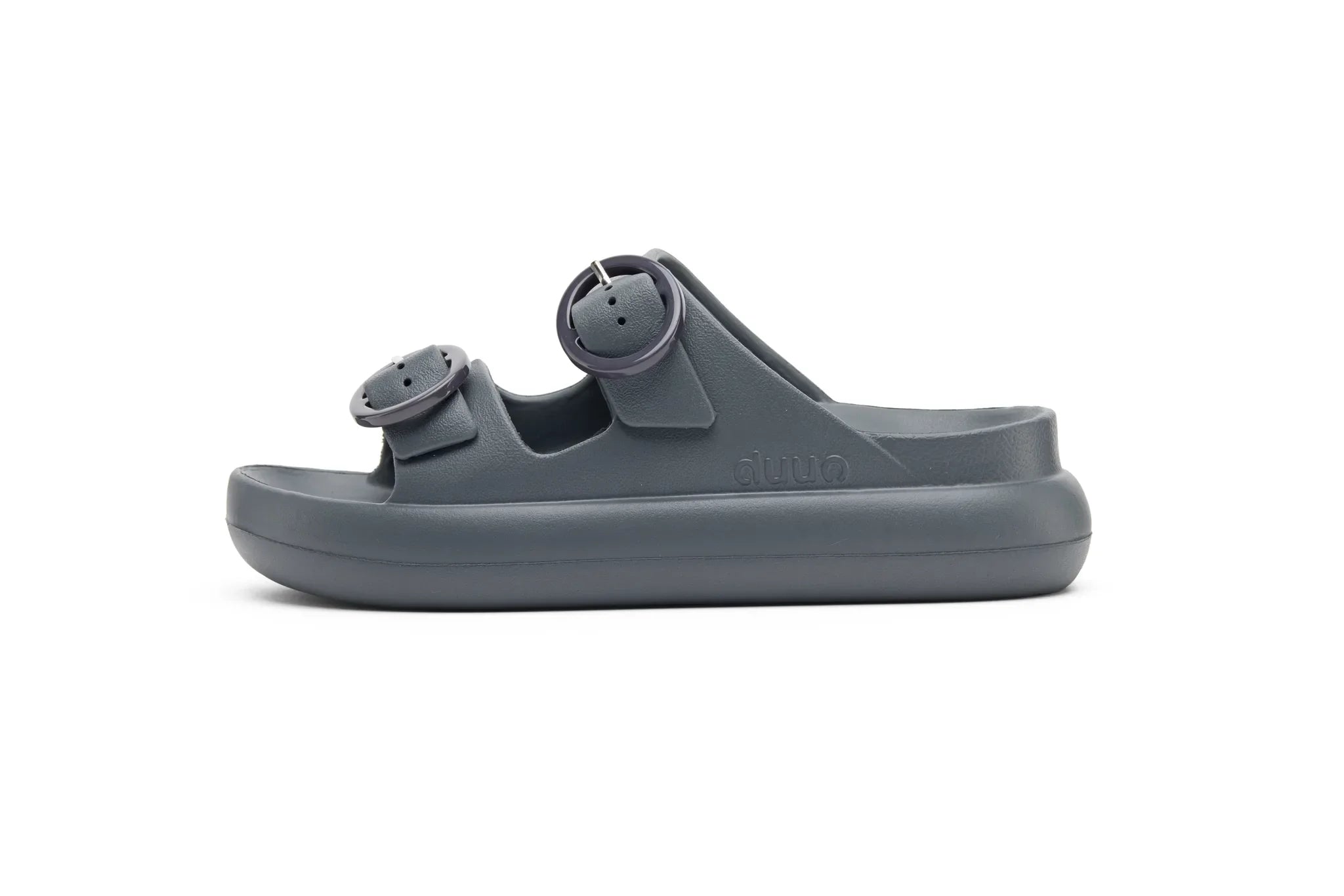 DUUO EVA Curvi 30: gris tongs pour femme