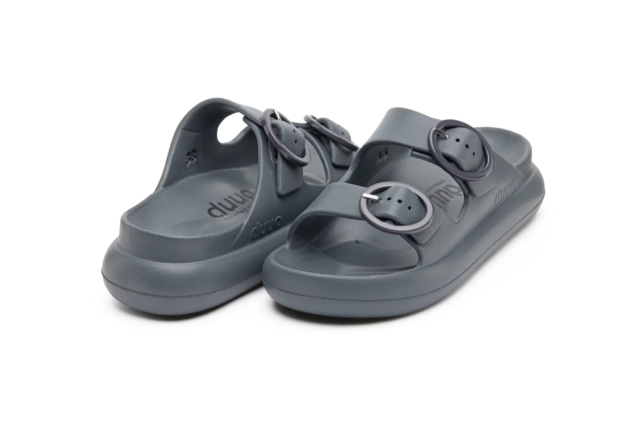 DUUO EVA Curvi 30: gris tongs pour femme