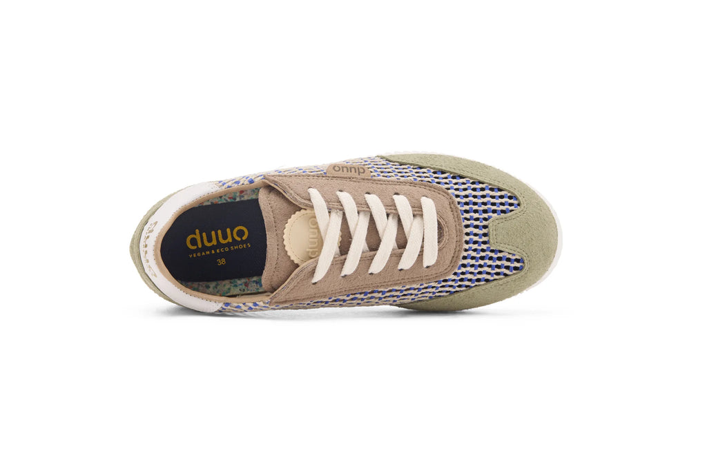 DUUO | SNEAKERS | UNISEX | ONA LACE TRENZADO 129 | AZUL