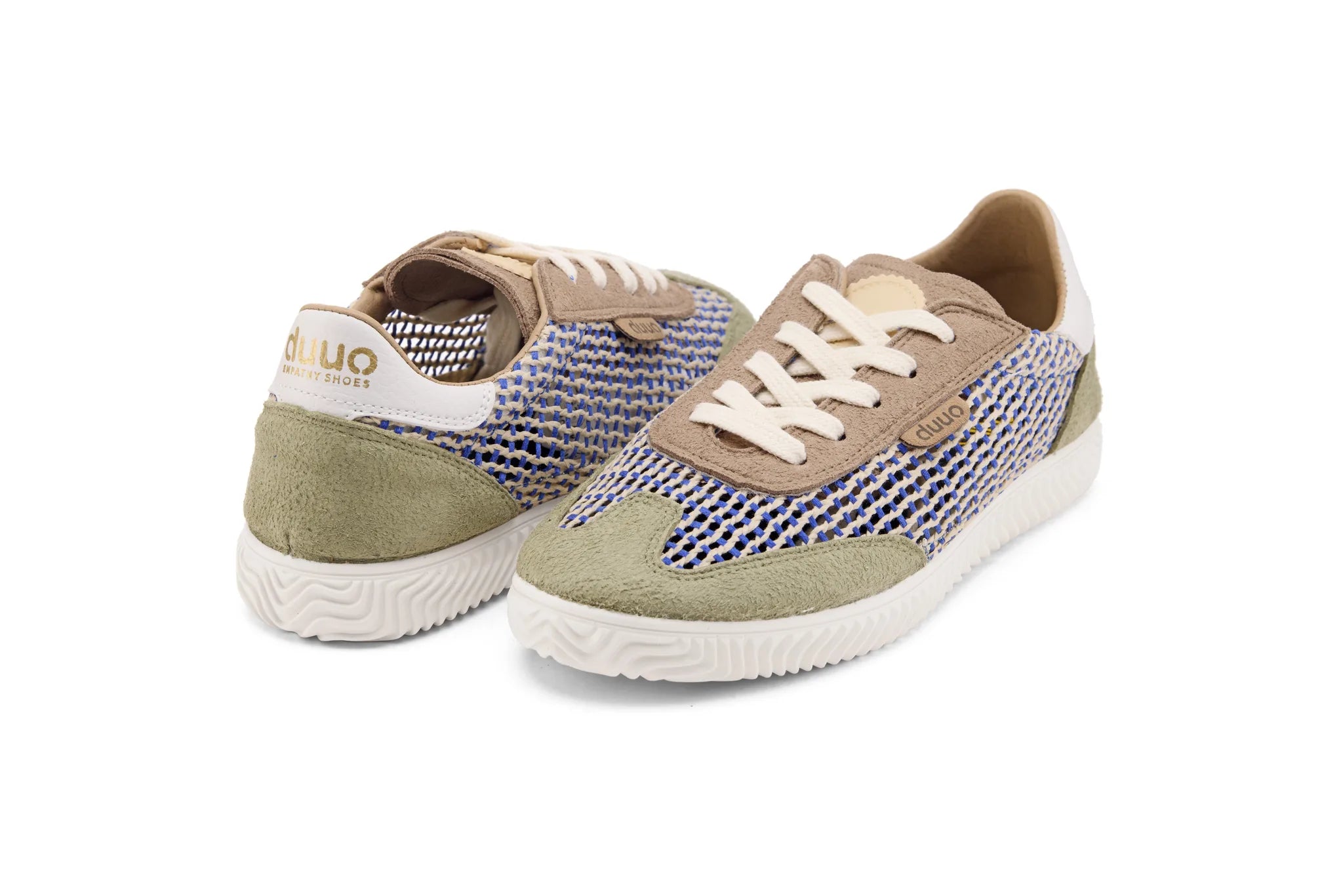 DUUO | SNEAKERS | UNISEX | ONA LACE TRENZADO 129 | AZUL