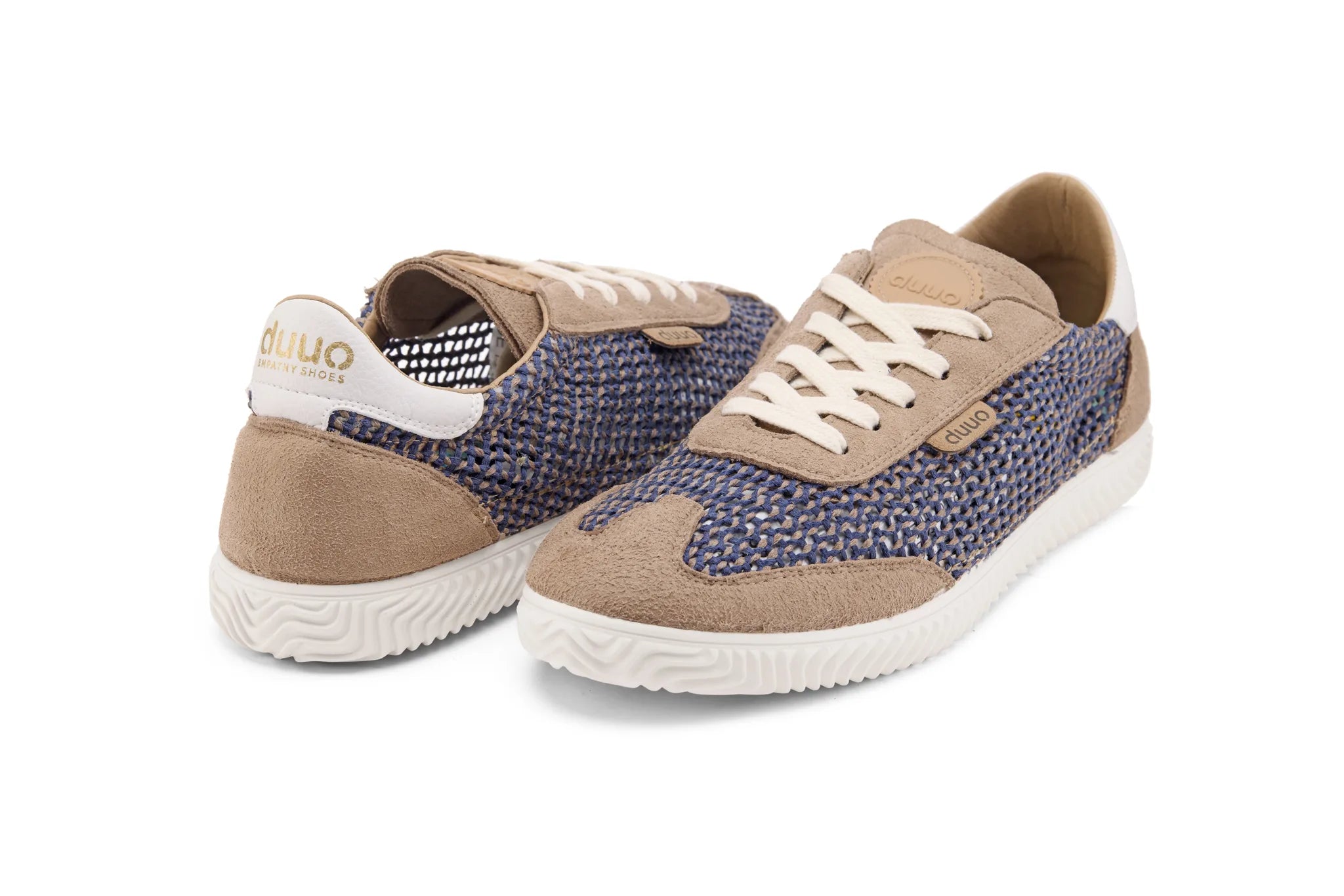 DUUO ONA LACE Trenzado 134 Camel: beige trainers unisex
