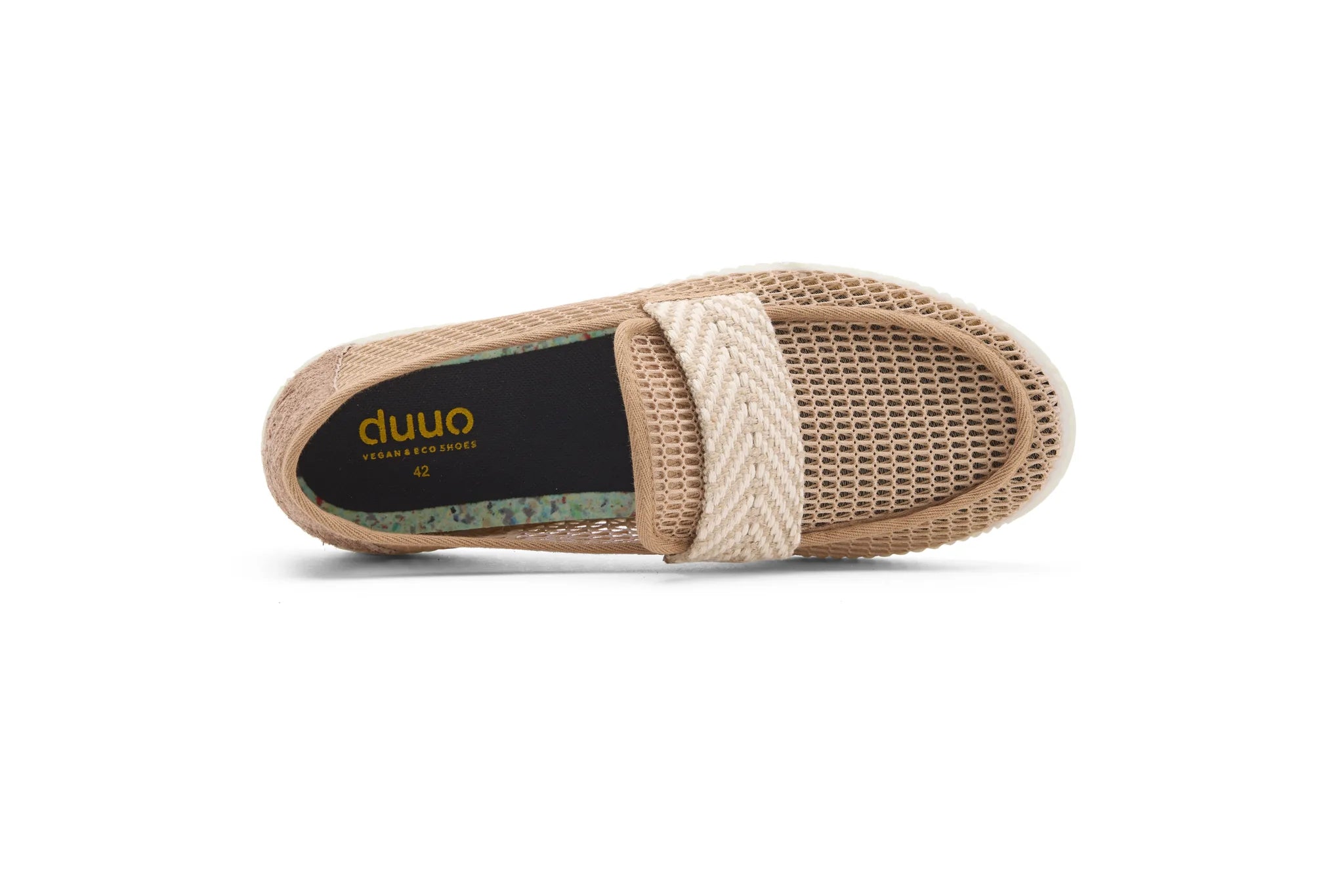 DUUO ONA MOK 09 Camel: beige trainers unisex