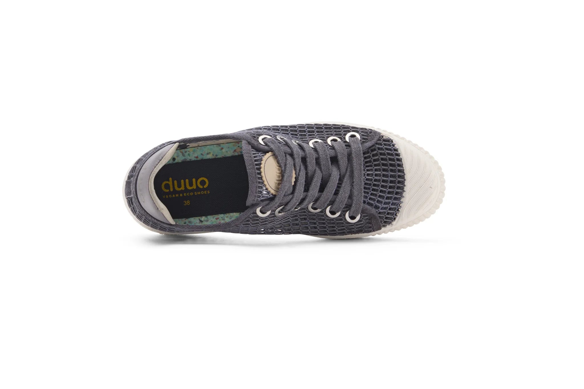 DUUO COL RIMA 192 (washed Negro): ブラック スニーカー ユニセックス