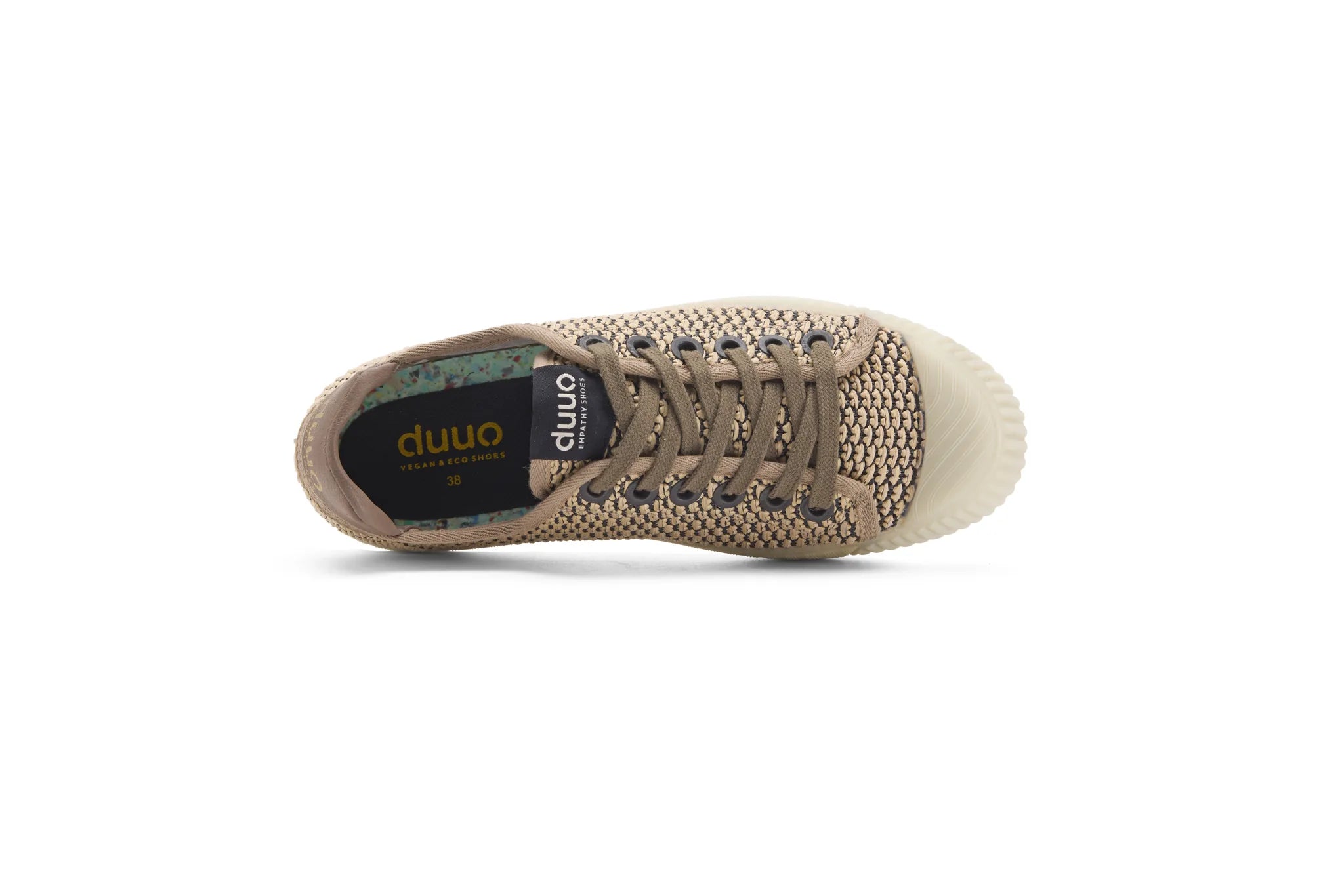 DUUO COL Sabria 208 Camel: ベージュ スニーカー ユニセックス