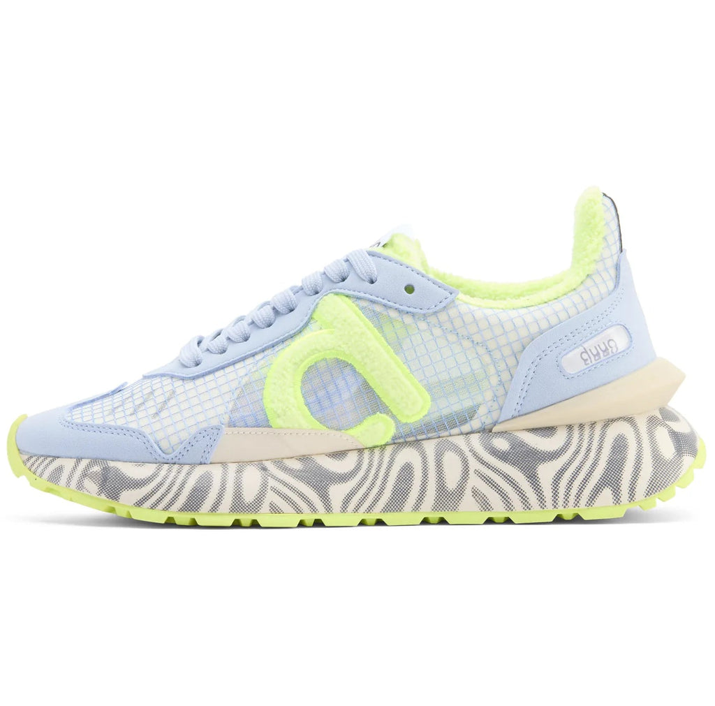 DUUO Sensei MOON NEON 156: blauw sneakers unisex