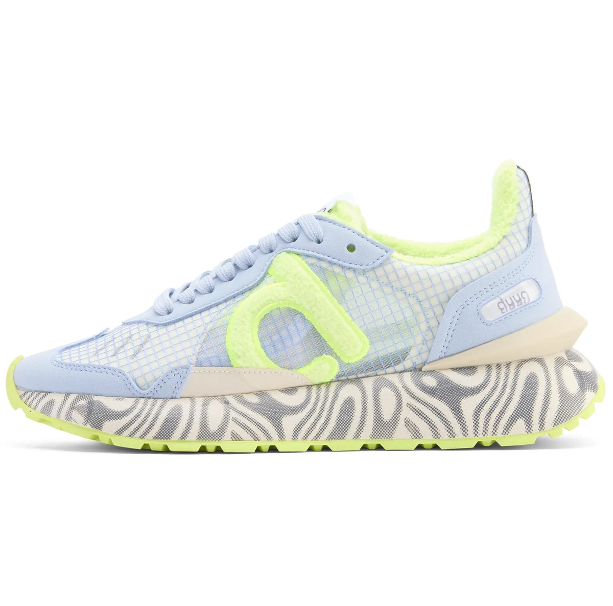 DUUO Sensei MOON NEON 156: blauw sneakers unisex