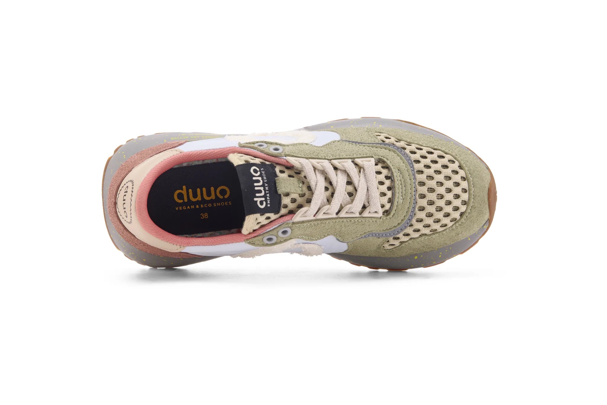 DUUO SLOW 27: ブルー スニーカー ユニセックス