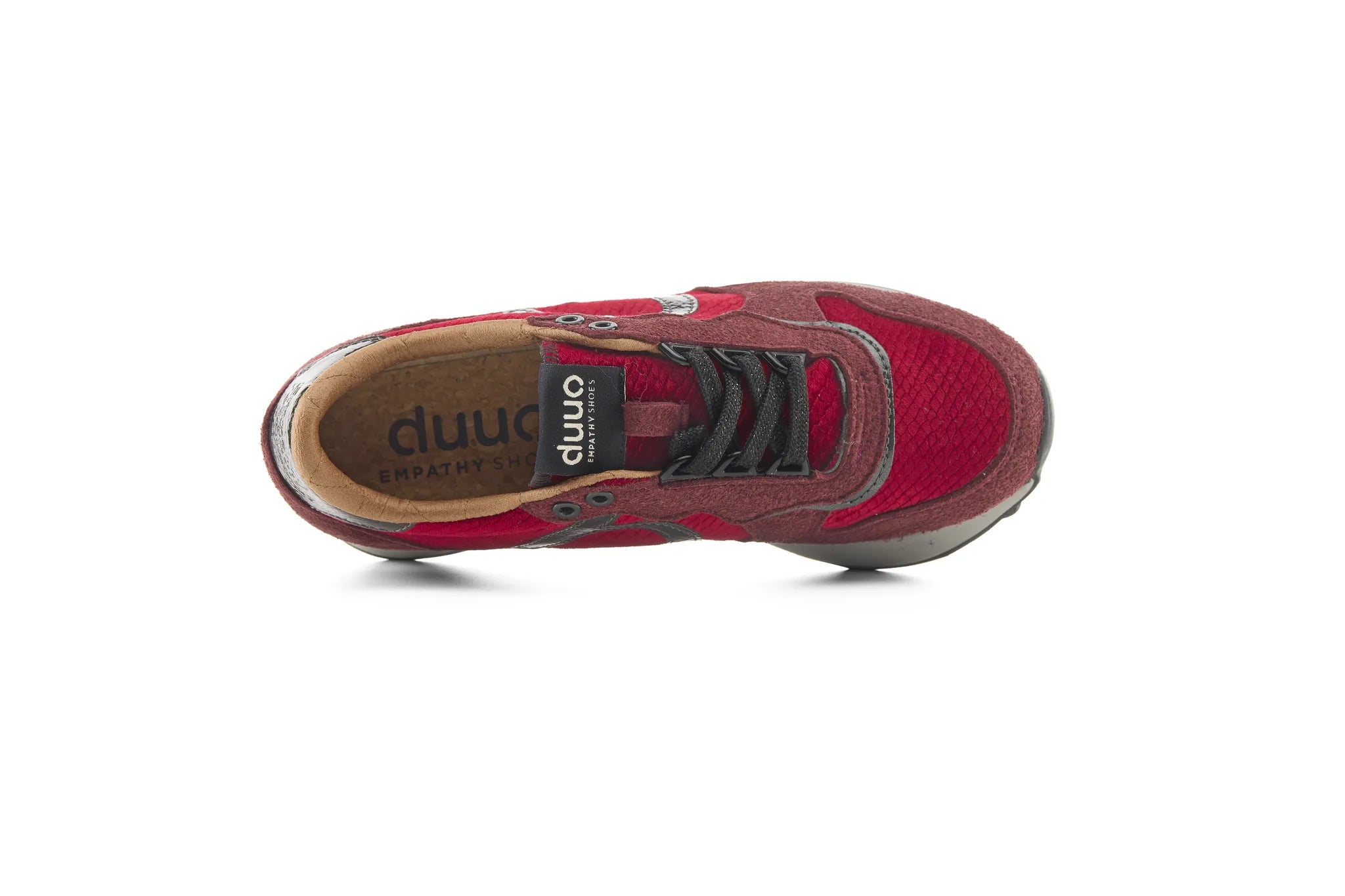 DUUO | SNEAKERS | MUJER | CALMA HIGH  NOE 104 BURDEOS | BURDEOS