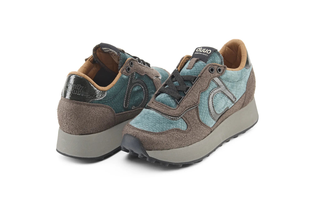 DUUO | SNEAKERS | MUJER | CALMA HIGH NOE 106 VERDE | VERDE