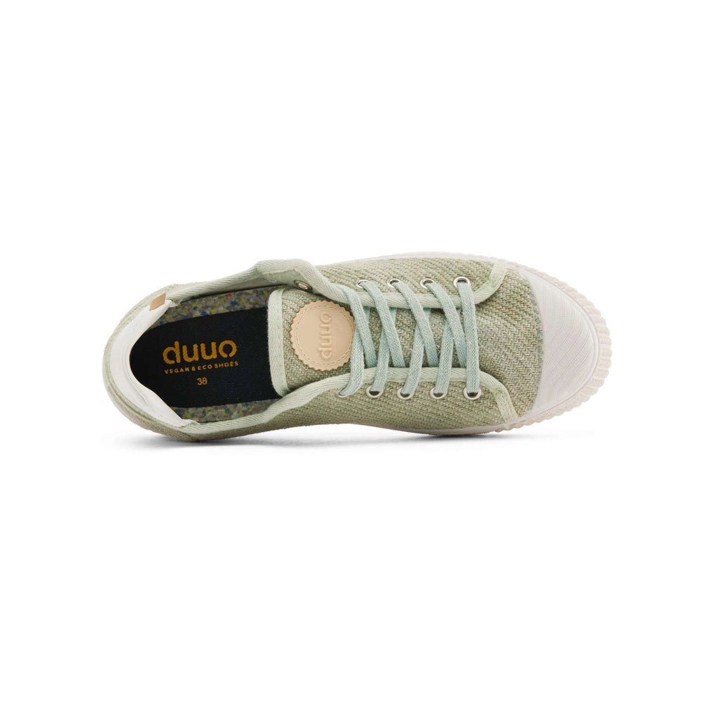 DUUO COL Terra 167 (tintada Zeder): grön sneakers unisex