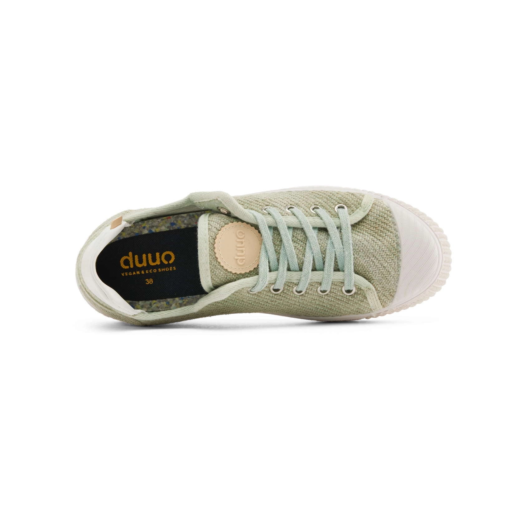 DUUO COL Terra 167 (tintada Zeder): grön sneakers unisex