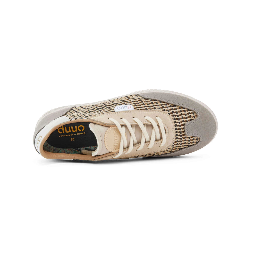 DUUO | SNEAKERS | UNISEX | ONA LACE TRENZADO 102 | BEIGE