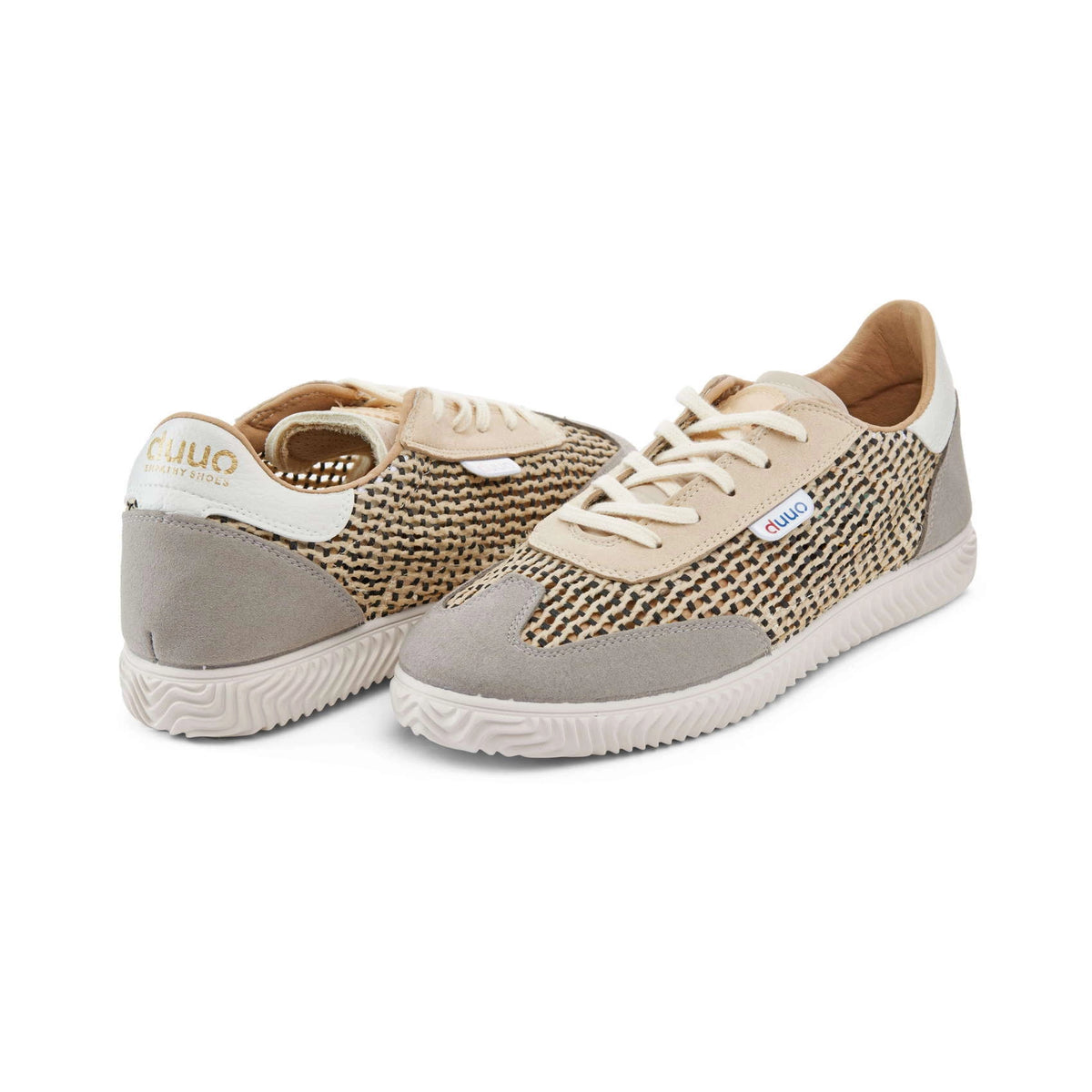 DUUO | SNEAKERS | UNISEX | ONA LACE TRENZADO 102 | BEIGE
