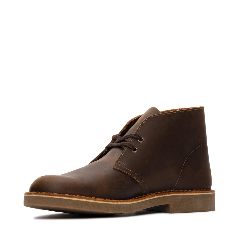 Botas De La Marca Clarks  Para Hombre Modelo Desert Bt Evo Beeswax Leather En Color Marrón