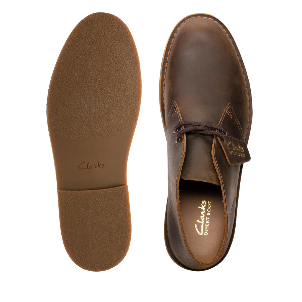 Botas De La Marca Clarks  Para Hombre Modelo Desert Bt Evo Beeswax Leather En Color Marrón