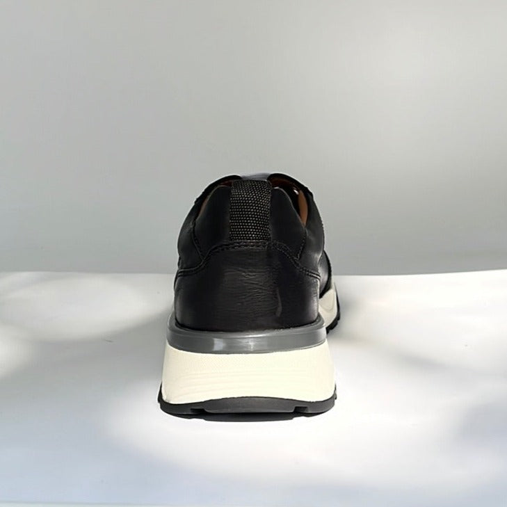 LOTTUSSE | SNEAKERS DE VESTIR HOMBRE | OSAKA CORVARA BLACK/WHITE | NEGRO