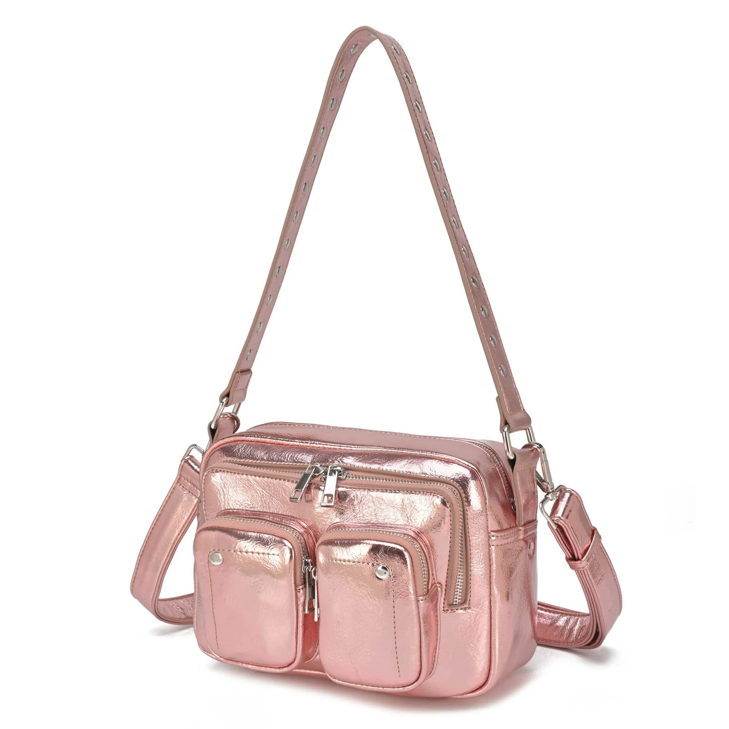 NUNOO | BOLSO MUJER | ELLIE RECYCLED COOL LIGHT PINK | ROSA