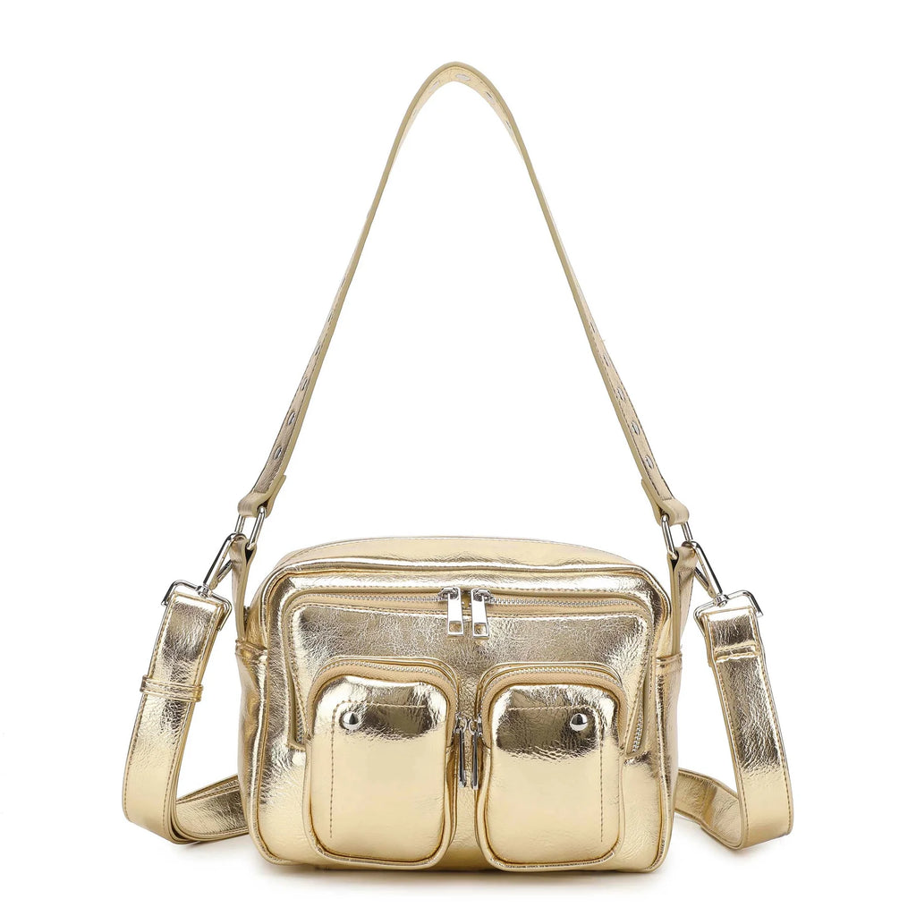 NUNOO | BAG | WOMAN | ELLIE RECYCLED COOL LIGHT GOLD | GOLDEN