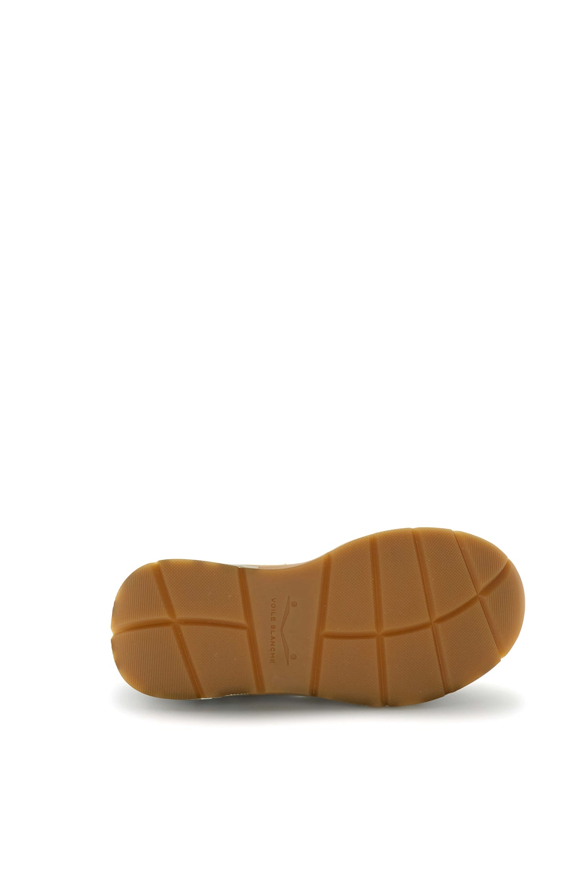 VOILE BLANCHE CLUB105 Beige-dark Brown: brązowy sneakersy dla kobiet