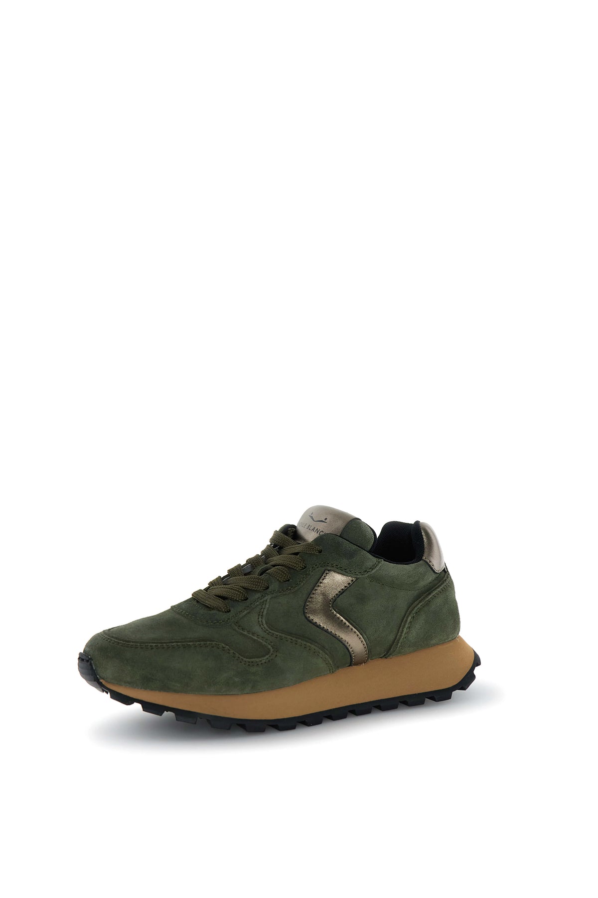 VOILE BLANCHE Paris EASY Green-bronze: groen sneakers voor dames
