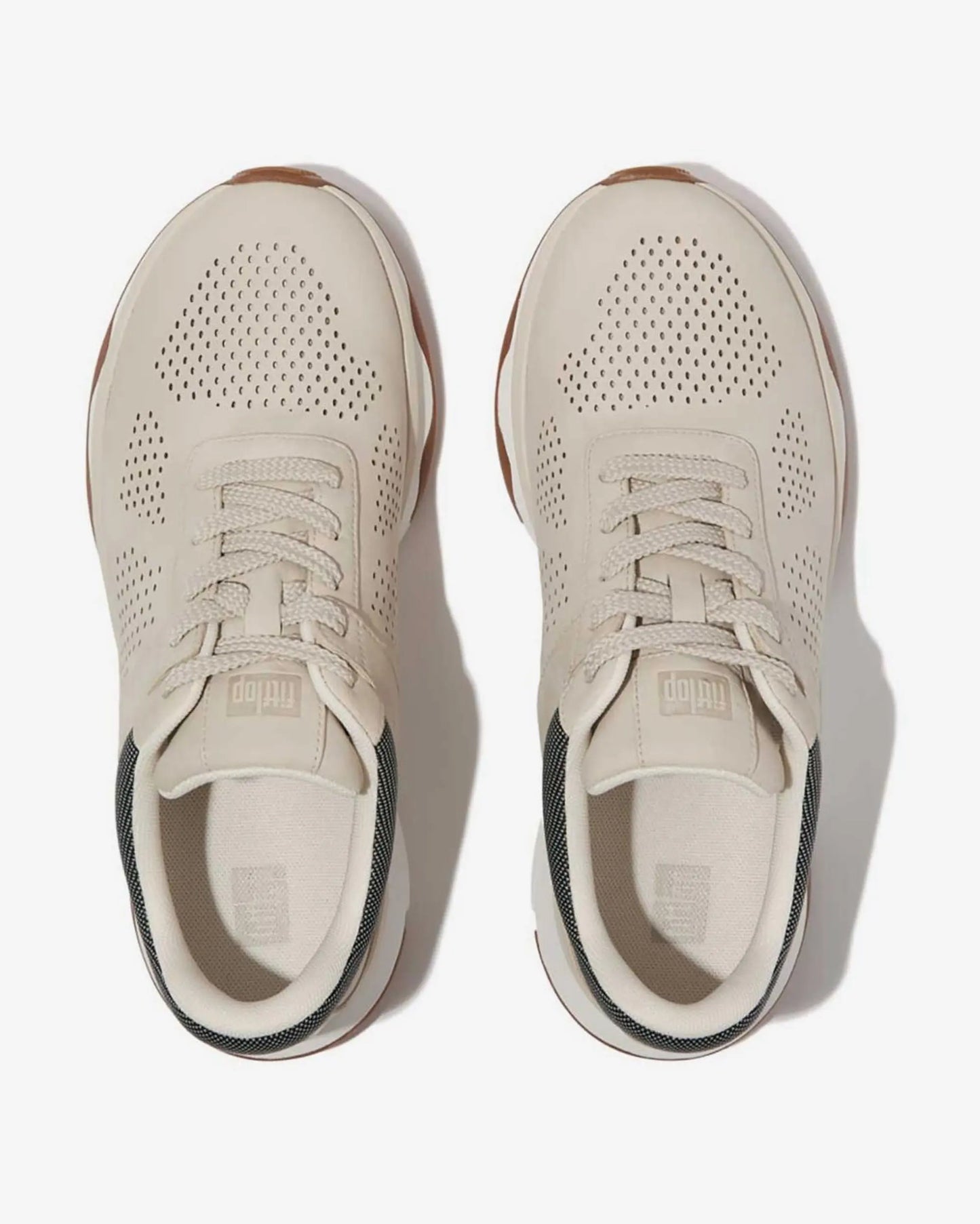 FITFLOP | SNEAKERS CASUAL MUJER | W VITAMIN FFX PERFNUBUCK SPORTS SNEAKERS CREAM | BEIGE