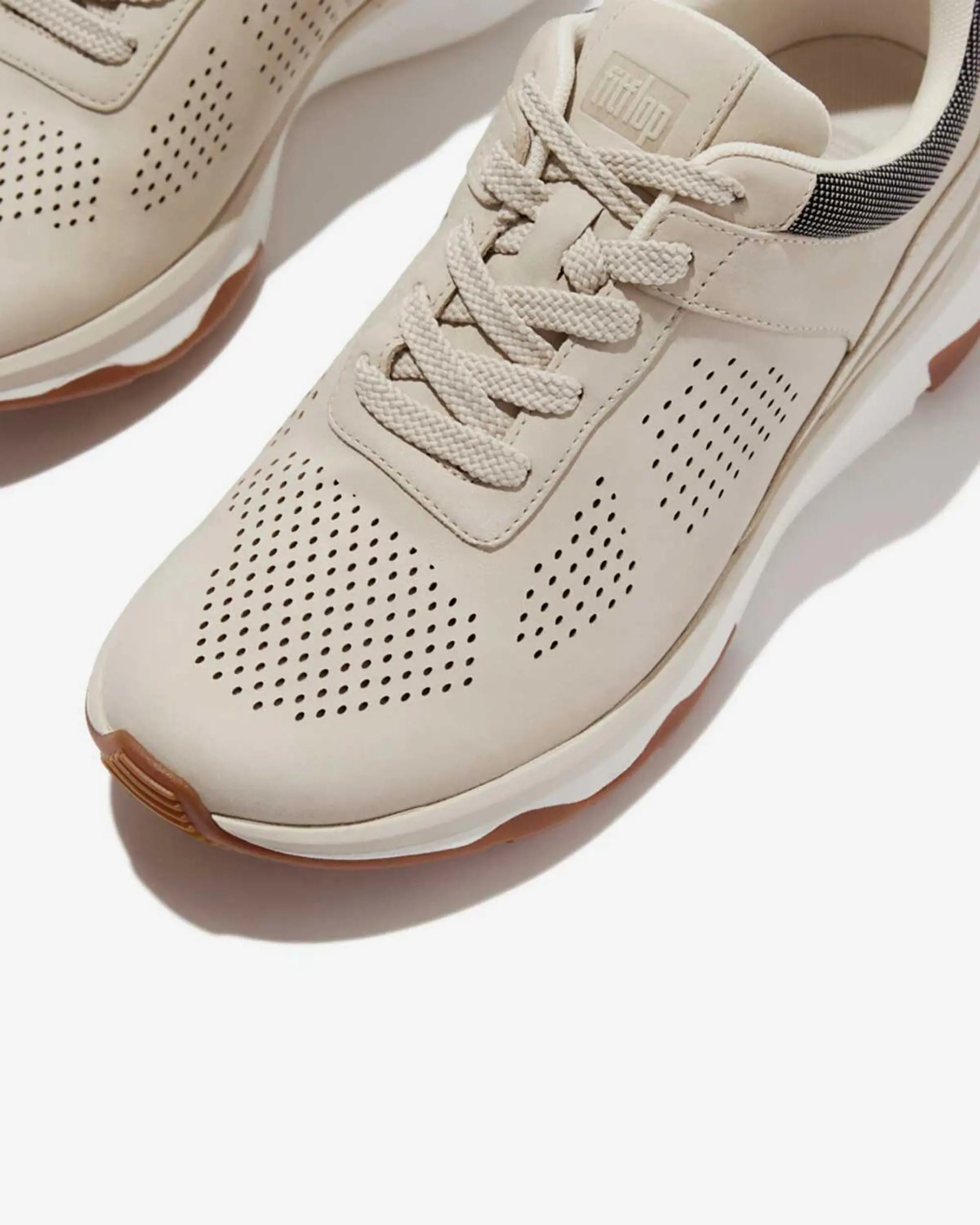 FITFLOP | SNEAKERS CASUAL | MUJER | W VITAMIN FFX PERFNUBUCK SPORTS SNEAKERS CREAM | BEIGE