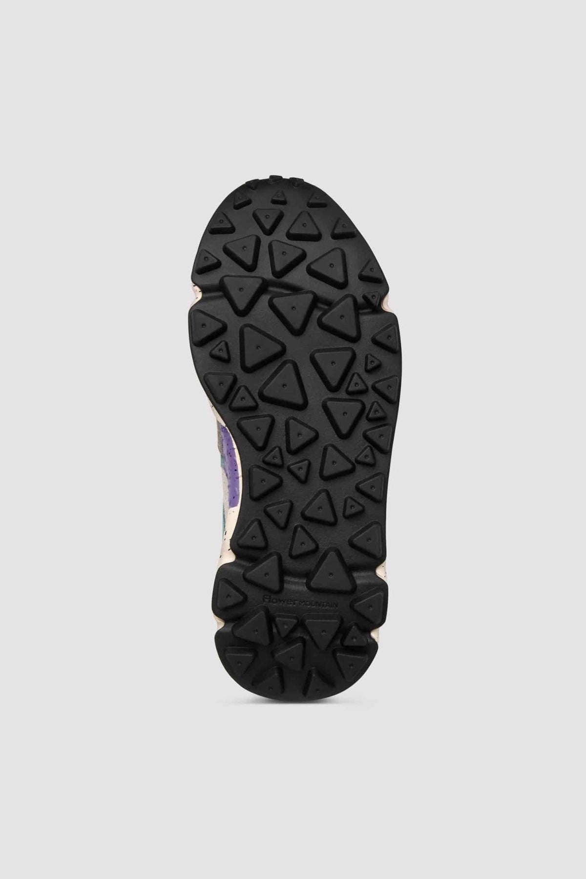 FLOWER MOUNTAIN Yamano 3 UNI Suede/pony Hair/nylon DARK Grey-anthracite-bottle: grau Sneaker für Damen