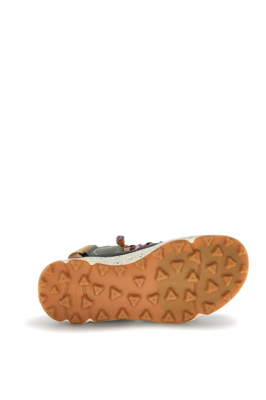 FLOWER MOUNTAIN PUMA Punku UNI Suede/eco GREY: multicolor sandaler för dam
