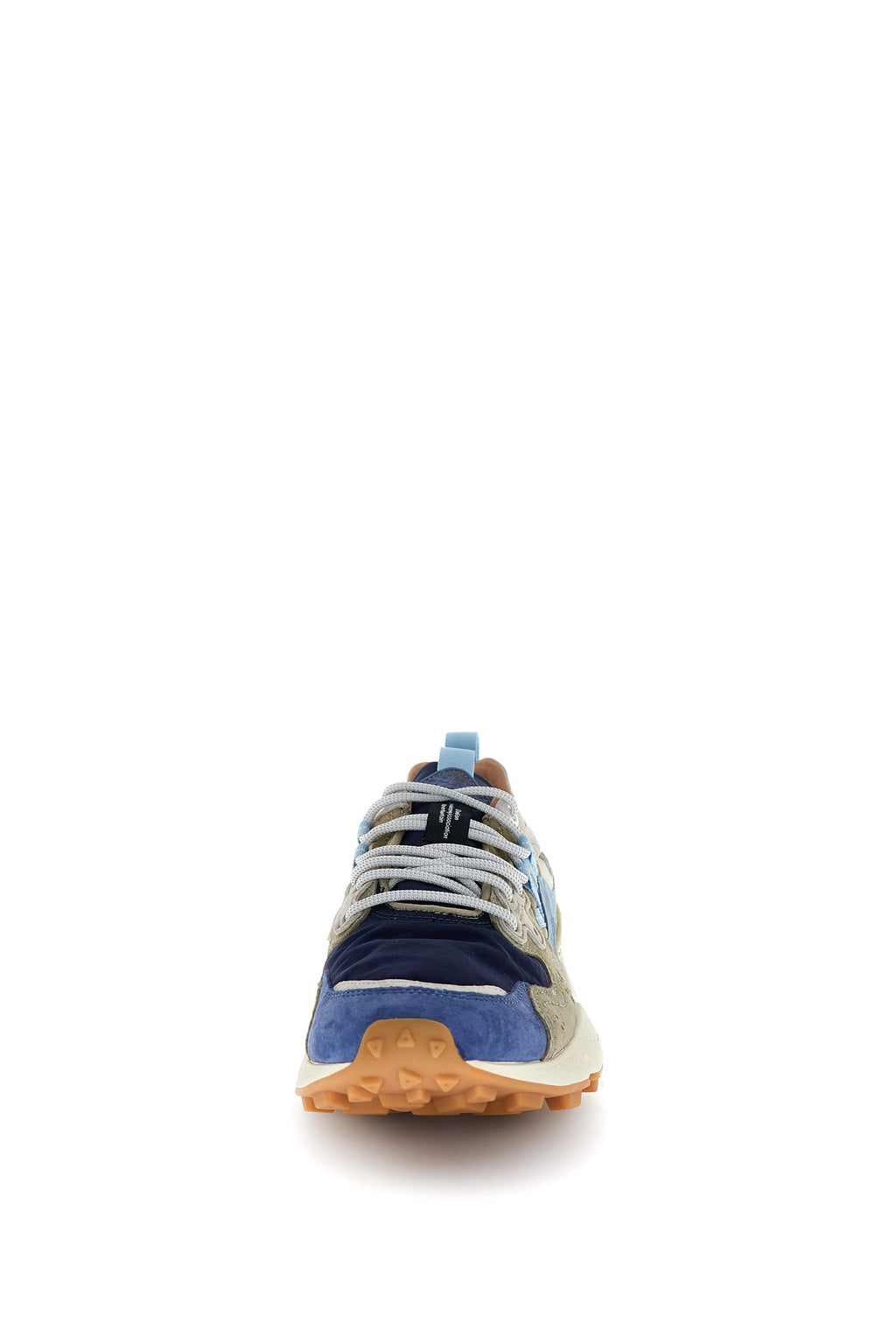 FLOWER MOUNTAIN | BASKETS | UNISEXE | YAMANO 3 HOMME DAIM/NYLON BLEU MARINE | PRINTEMPS ÉTÉ
