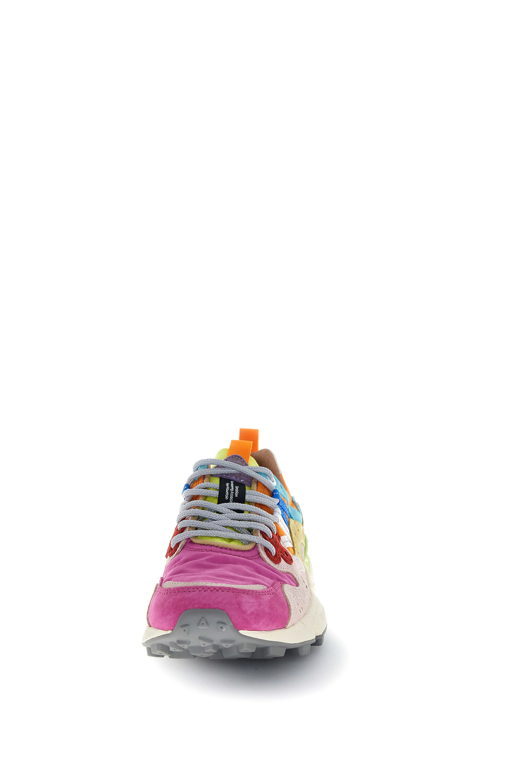 FLOWER MOUNTAIN Yamano 3 Woman Suede/nylon Fuchsia: multicolor سنيكرز للنساء