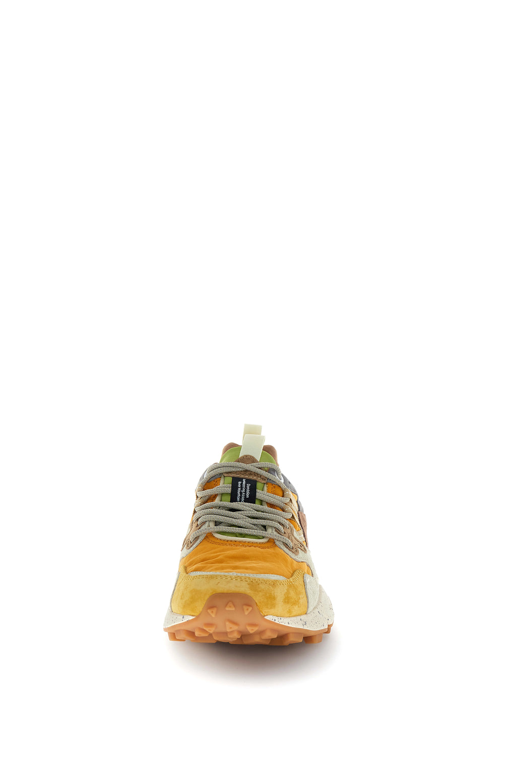 FLOWER MOUNTAIN Yamano 3 UNI Suede/nylon Ocher: naranja кросівки унісекс