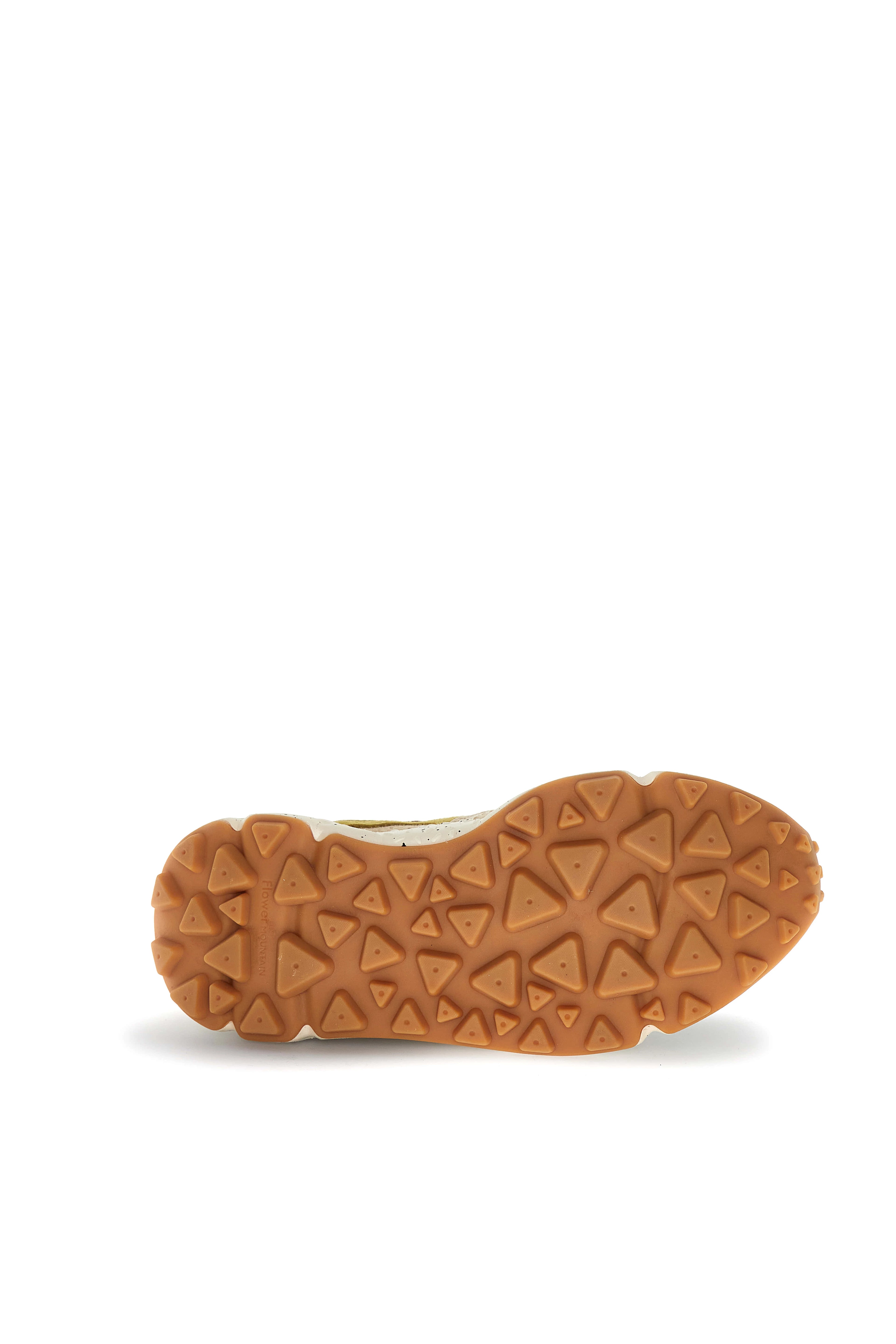 FLOWER MOUNTAIN Yamano 3 UNI Suede/canvas Military: коричневий кросівки унісекс