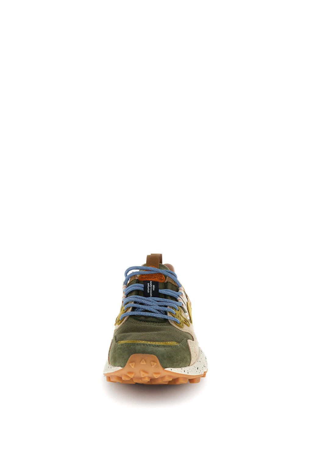 FLOWER MOUNTAIN Yamano 3 UNI Suede/canvas Military: коричневий кросівки унісекс