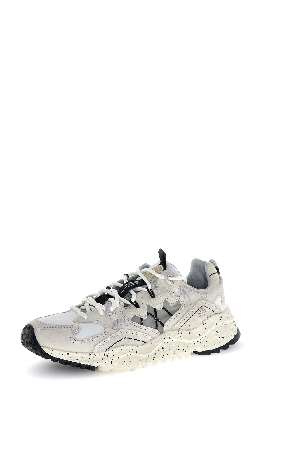 FLOWER MOUNTAIN Yamabushi UNI Suede/nylon Ripstop Cream: білий кросівки унісекс