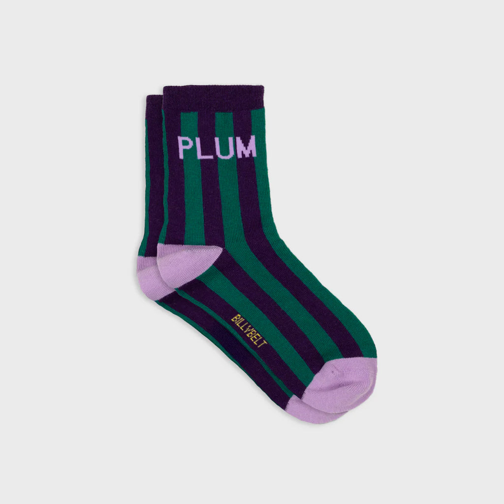 BILLYBELT | CALCETINES | MUJER | MESSAGE COMBED PLUM | VERDE