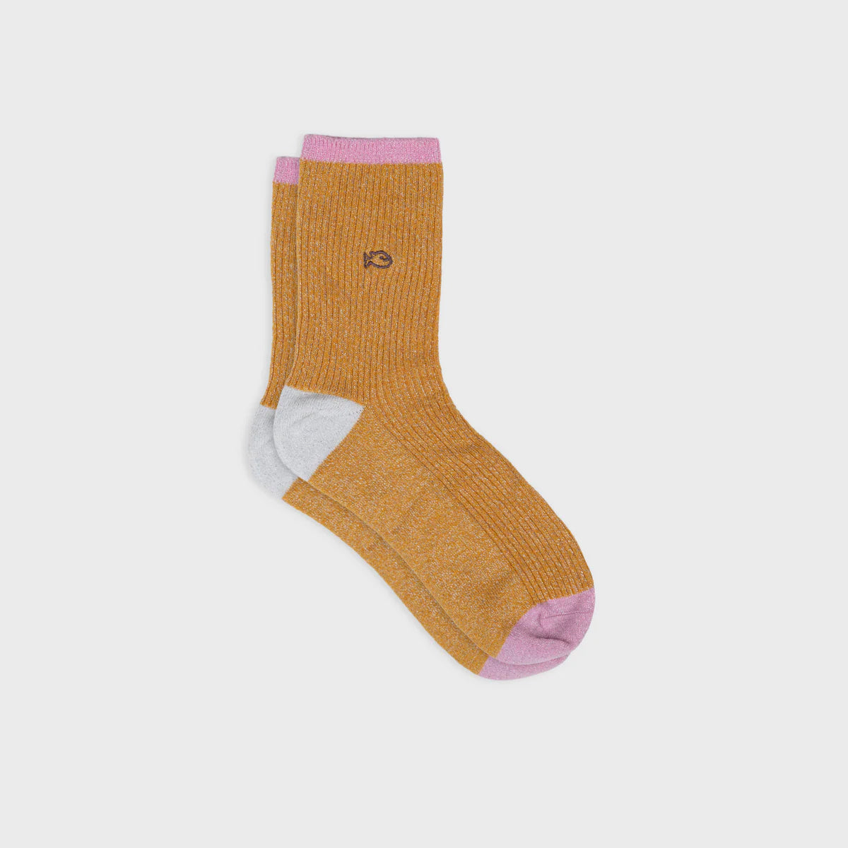 BILLYBELT | CALCETINES | MUJER | COMBED MUSTARD | AMARILLO