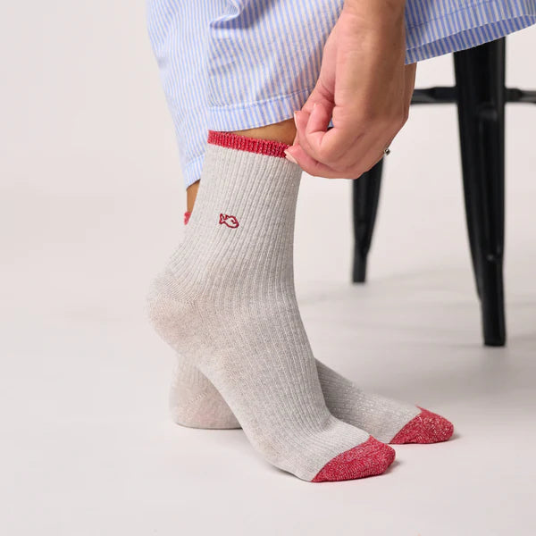BILLYBELT | CALCETINES | MUJER | COMBED GREY | GRIS