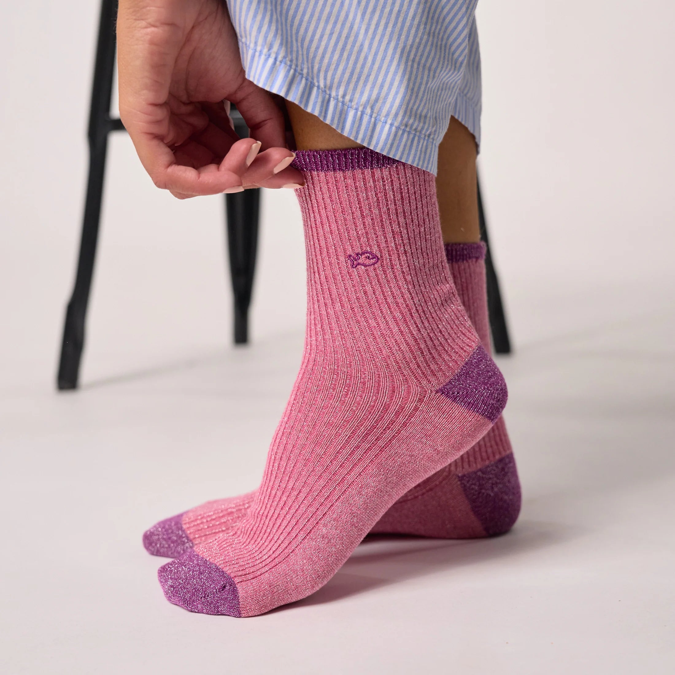 BILLYBELT | CALCETINES | MUJER | COMBED PINK | ROSA