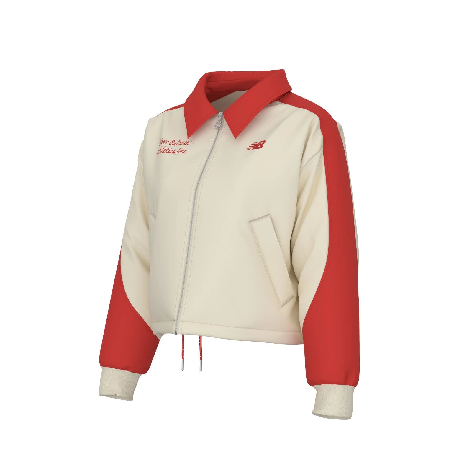 NEW BALANCE | CHAQUETAS | MUJER | SPORT LEGACY STADIUM JACKET ANGORA | BEIGE