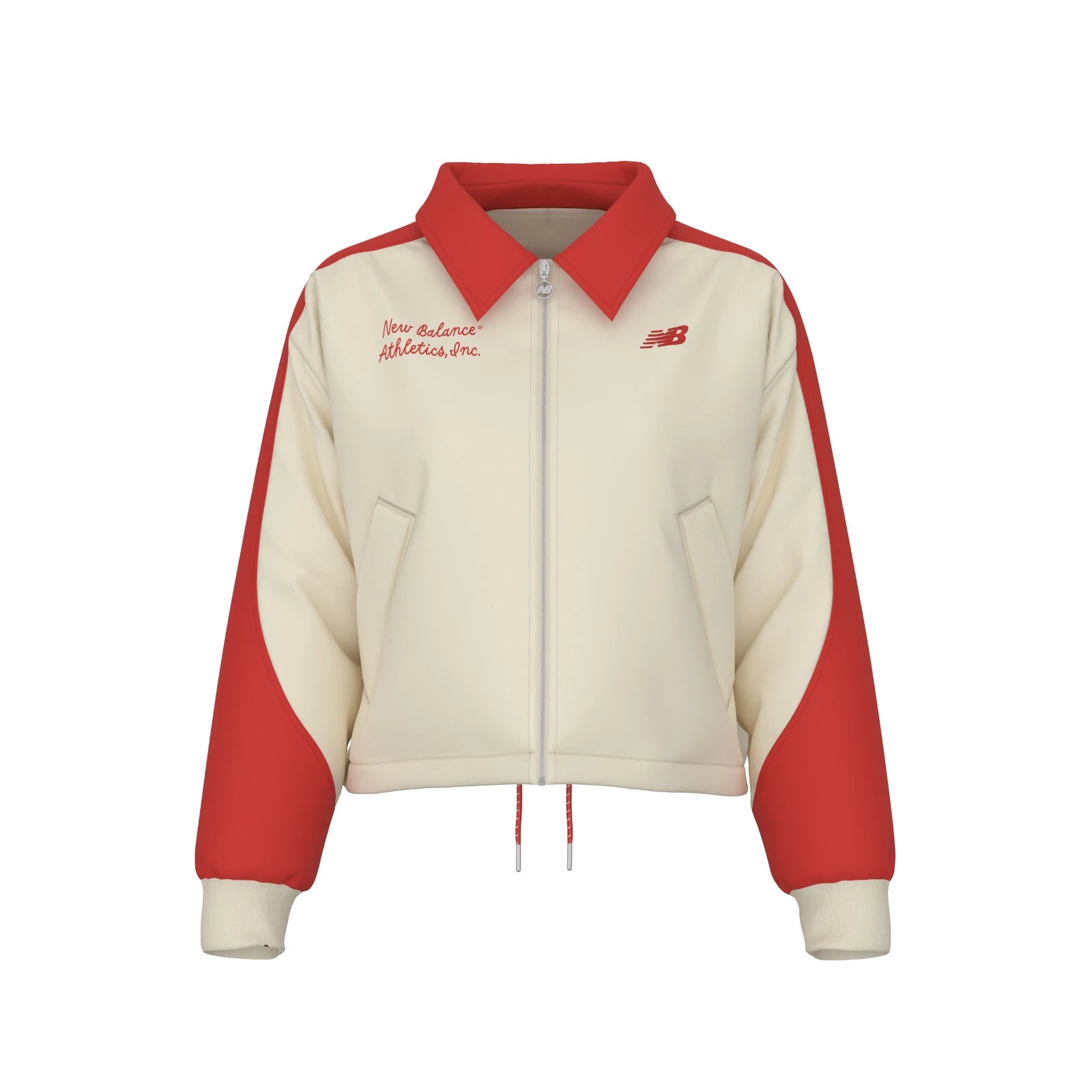 NEW BALANCE | CHAQUETAS | MUJER | SPORT LEGACY STADIUM JACKET ANGORA | BEIGE