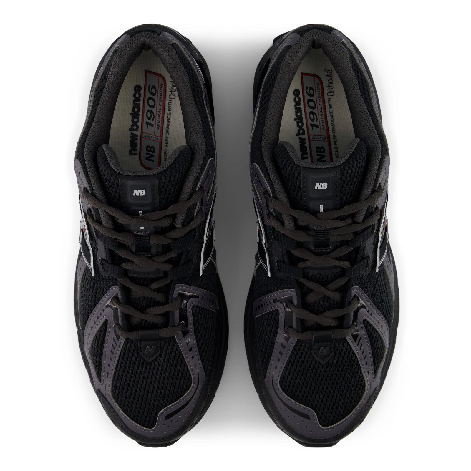 NEW BALANCE 1906 Black: чорний кросівки для чоловіків